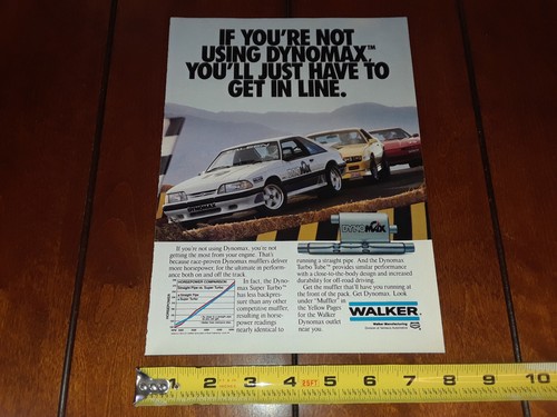 ANUNCIO ORIGINAL DE 1989 SALEEN MUSTANG WALKER - Imagen 8 de 12