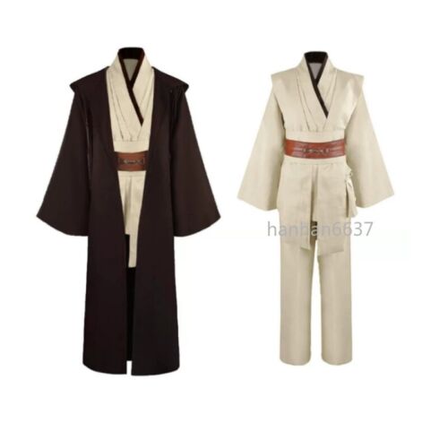Star Wars Jedi Knight Cosplay Costume Outfit Halloween Props Role Play Adults - Picture 5 of 17