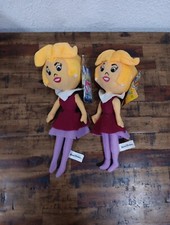  LOT OF TWO Hanna-Barbera The Jetsons JANE JETSON 14" Plush Stuffed Animal