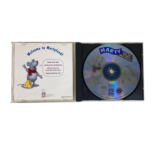 Marty & the Trouble with Cheese Vintage PC Computer Game CD ROM Voice Activated - Picture 5 of 8