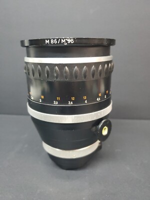 Carl Zeiss Jena Sonnar 2.8/180 7082401 M 86/ M 95 Lens | eBay