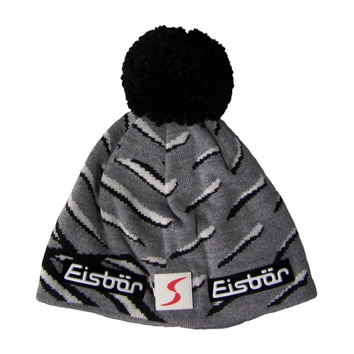 Eisbär Mütze mit Bommel für Damen und Herren Brash Pompon MÜ SP schwarz blau - Bild 2 von 2