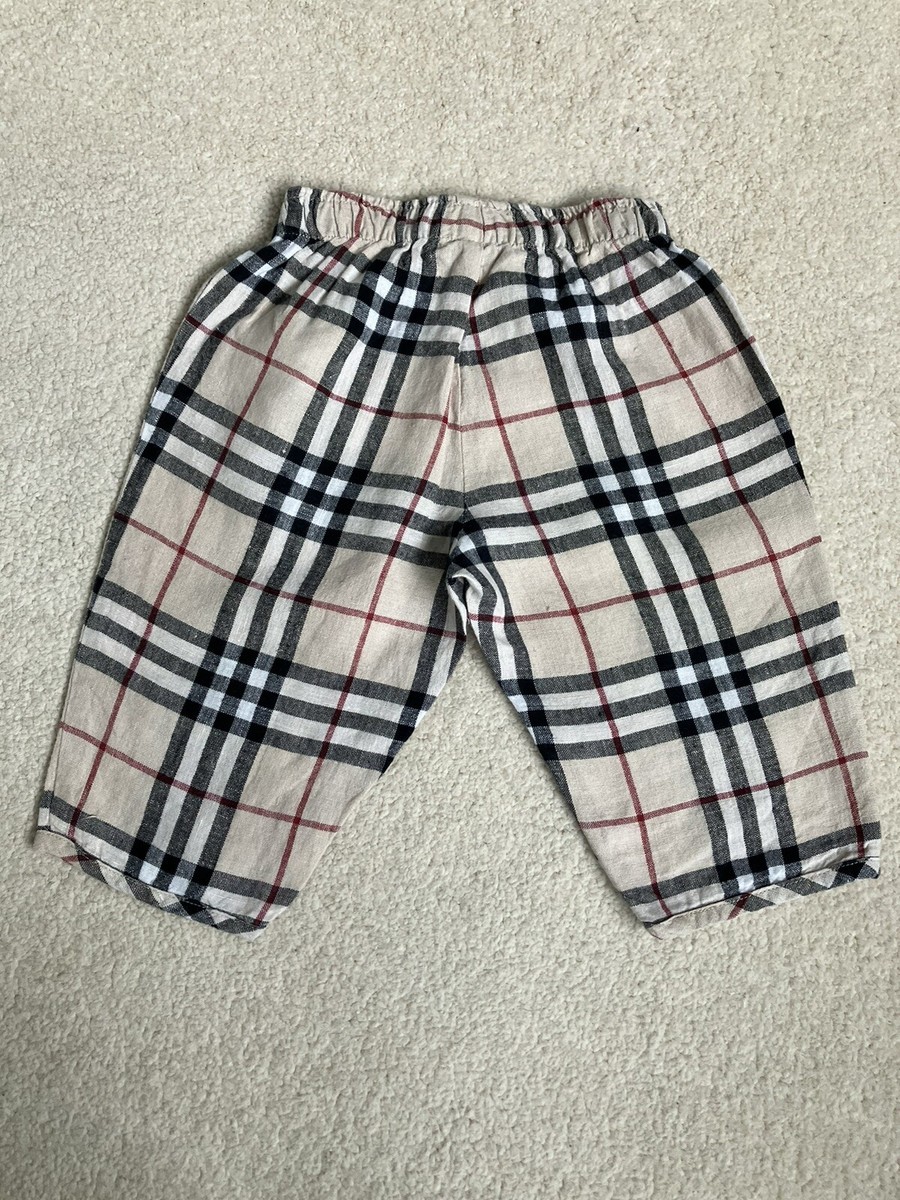 Baby burberry pants clearance