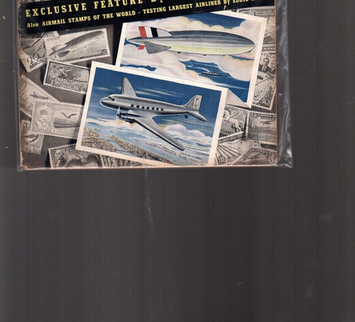 Air Trails June 1939 Igor Sikorsky airmail stamps on Cover (j1000 - Picture 5 of 8