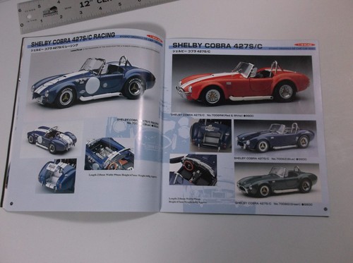 VINTAGE KYOSHO ORIGINAL DRUCKGUSS AUTO SERIE KATALOG 1:18 1:43 MASSSTAB * SEHR GUTER ZUSTAND* - Bild 4 von 8