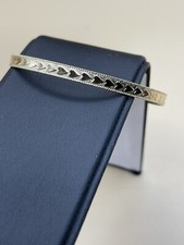 14 Kt Gold filled baby Bangle Embossed heart pattern Slide Adjust Infant Jewelry