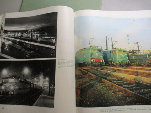 RARE PORTE FOLIO SNCF 1960 LES CHEMINS DE FER EN FRANCE ET SERIE DE DEPLIANTS - Imagen 9 de 9