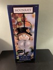 White LED Cracked Glass Globe Style Scarecrow Halloween Pathway Solar Light