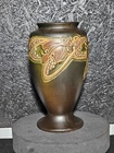 Early Roseville Rosecraft Vase Grape And Leaf Arts & Crafts Movement C.1925