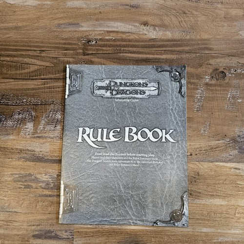 Juego de Aventura Dungeons & Dragons TSR11951 WOTC 2000 Incompleto para Piezas LEER - Imagen 20 de 22