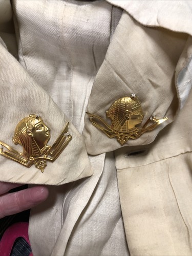 Vtg Original MC Lilley Co Military Costume Uniform Robe Cape Masonic Judge - Picture 8 of 10