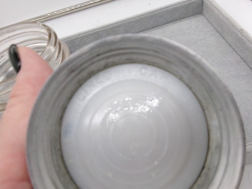 Vintage Lamb Pint Mason Jar Quart Zinc Lid Error in Spelling of Porcelain - Picture 11 of 13