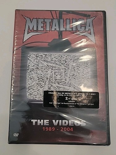 NEW! METALLICA THE VIDEOS 1989-2004 all on 1 Disc! Collection 2-38696 (#1) RARE! - Picture 3 of 8
