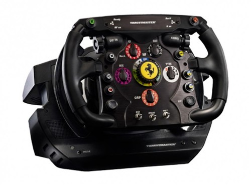 Thrustmaster Ferrari F1 Black RF Steering wheel Analogue PC Playstation 3 - Picture 9 of 12