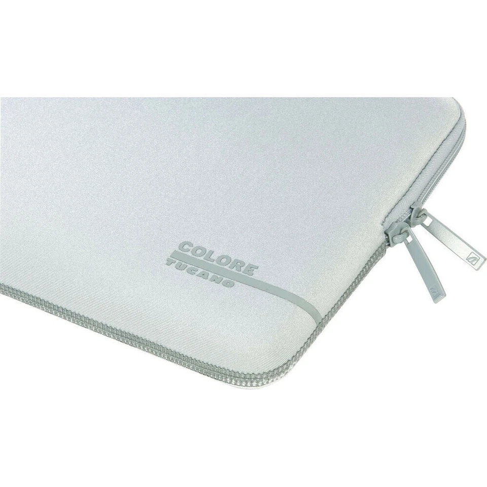 Tucano "Colore" Segunda Piel Ultrabook PLATEADO Funda Neopreno para Portátiles de 11" Foto 4 de 4