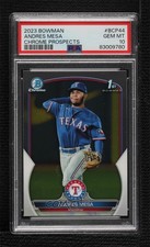 2023 Bowman Chrome Prospects Andres Mesa #BCP-44 PSA 10 GEM MT