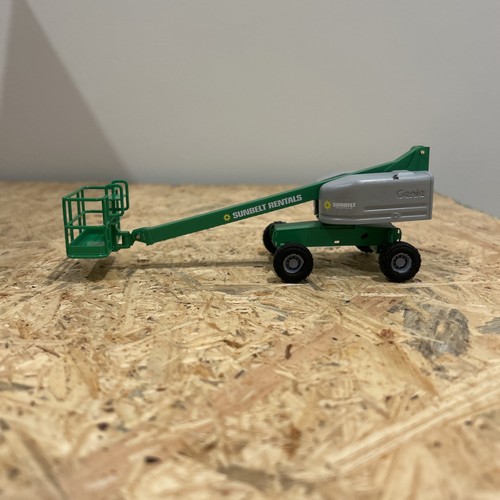 3D Printed 1:50 Scale Genie S-40 Sunbelt Rentals Manlift - Picture 1 of 8