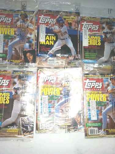 Topps Magazines 1991 lotto autunno #11x(3) #12x(2)#10 carte in ciascuna e tutte sigillate