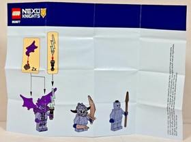 LEGO (853677) Nexo Knights: Stone Monsters Set 3 Minifigures - Complete - Castle