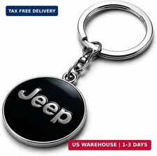 Car Logo Key Chain Lanyard Compatible With Jeep Car Accessories Metal Keychain Car Logo Key Chain Lanyard Compatible With Jeep Car Accessories Metal Keychain