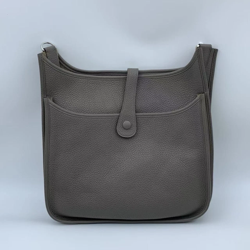 HERMES Evelyn 31 8F Bolso de Hombro Handban Astilla Francia Foto 2 de 4