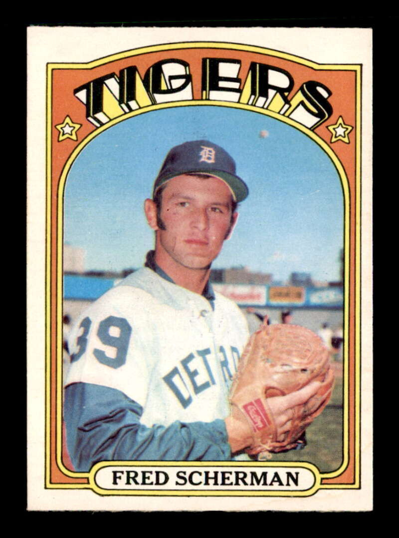 1972 O-Pee-Chee #6 Fred Scherman  EXMT/EXMT+ X2795155