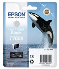 Epson Killer Whale T7609 Ink Cartridge, Light Light Black, Genuine