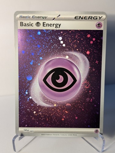 SWIRL COSMOS HOLO - Pokemon ENGLISH - 151 - Psychic Energy - SVE 005 - M/NM - Picture 3 of 3