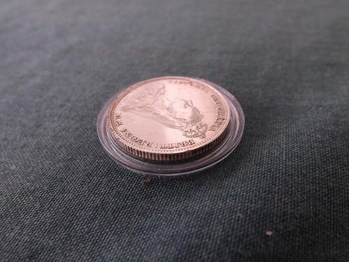 1887 Queen Victoria Jubilee Head 925 Silber Schilling Münze - Top Erhaltung. - Bild 11 von 12