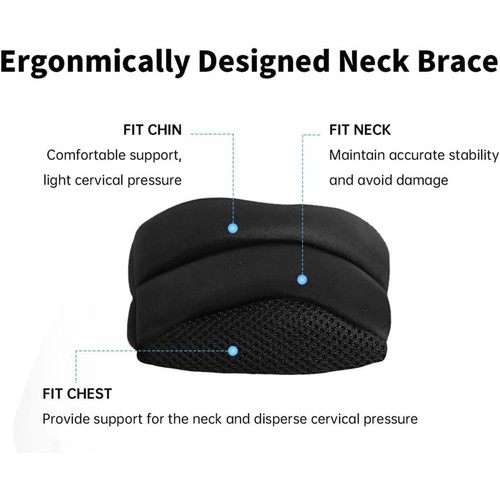 Neck Support For Snoring Neck Brace For Sleeping Comfortable Neck support - Picture 4 of 11