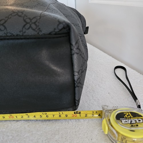 Designer Nine West grau & schwarz Damen Handtasche Tasche Doppelhenkel sauber schön! " - Bild 15 von 16