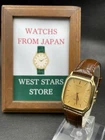 [Very good] Vintage Seiko Dolce 5E31-5B30 Gold SGP30 Quartz Men's Watch JAPAN