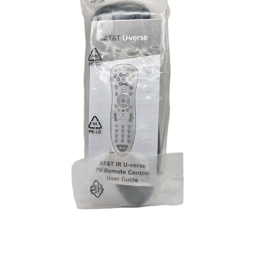 New Original AT&T IR U-Verse Remote Control And User Guide  - Picture 2 of 5