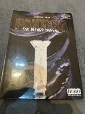 Pantera Selections from Far Beyond Driven Authentic Guitar TAB Songbook