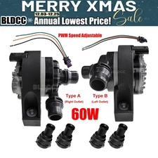 60W PWM Brushless Circulation Water Pump DC 12V Automotive Engine Auxiliary Pump