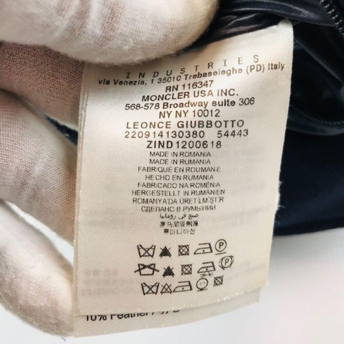 MONCLER LEONCE hooded wool switching Puffer Jacket (1) - Picture 11 of 14