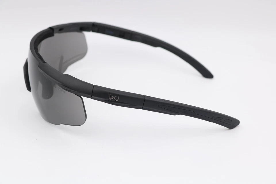 Wiley X 2 Saber-safety 太阳镜黑色盾 307 太阳镜 126-0-114 — 第 3/4 张图片