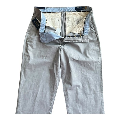 Polo Ralph Lauren Men's Stretch Classic Fit Chino Pants Grey Size 36T x 36 NWT - Picture 3 of 6