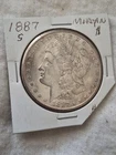 1887-S Morgan Silver Dollar Coin UNC Tough Date