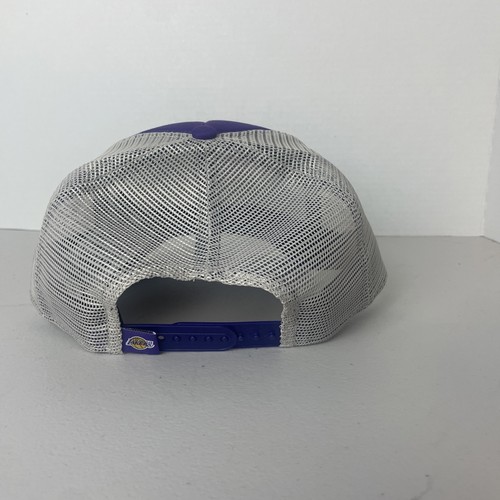 New Era Adult Los Angeles Lakers Purple 9Forty Adjustable Hat - Picture 3 of 5