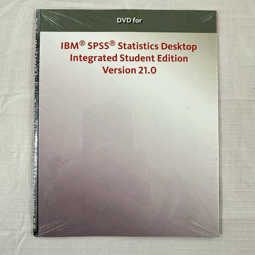 IBM SPSS Statistics Desktop Integrated Student Edition - Version 21.0 DVD-ROM - Picture 1 of 2