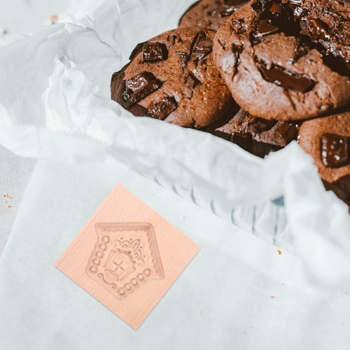  DIY Backen Plätzchen Formen Holz Prägestempel für Weihnachten Urlaub - Bild 10 von 12