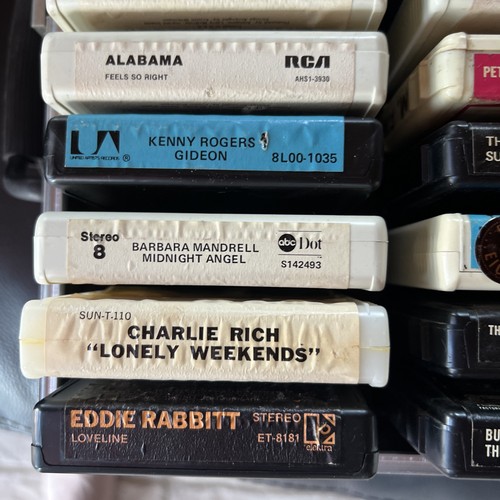 8 track tapes lot country 24 Tapes In Case With Key Works Alabama Jennings More - Bild 5 von 17