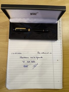 Montblanc 146 Meisterstück LeGrand Füllhalter / Fountain Pen 14K Goldfeder OVP