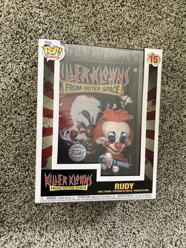 Funko POP VHS Covers Killer Klowns From Outer Space Rudy #15 Walmart Exclusive - Picture 1 of 4