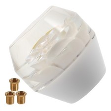  Car Crystal Gear Shift Knob Flower Decoration Manual Stick Shift Lever Gear