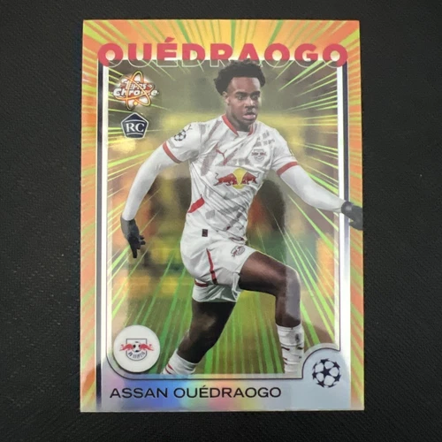 Assan Ouedraogo - Radiating Rookies (HOBBY 1:480 packs) - 24-25 Chrome UEFA