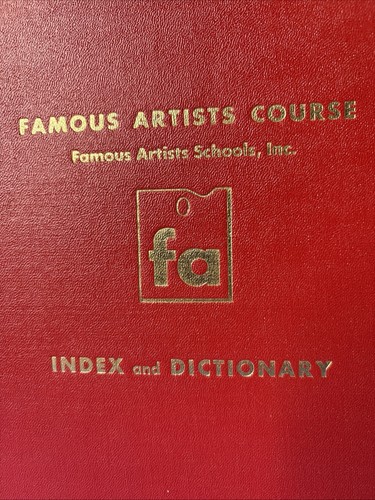 Famous Artists Course Index and Dictionary Famous Artist School Inc 1960 HC - Picture 4 of 23
