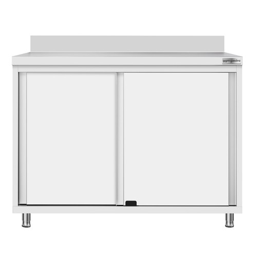 GGM Gastro Edelstahl Arbeitsschrank ECO - 1000x600mm - mit Schiebetür und - Bild 5 von 10