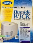BestAir Extended Lifr Humidi*Wick Humidifier Wick Filter  (Kenmore, Essick Air)
